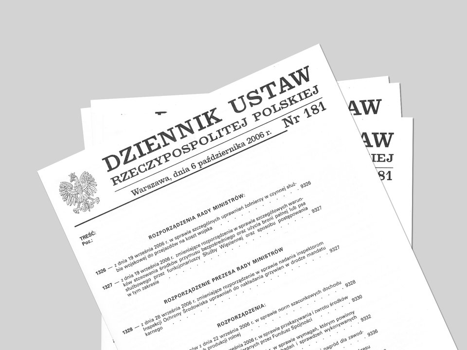 dziennik ustaw