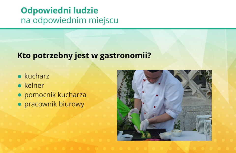 Kogo potrzebuje gastronomia?