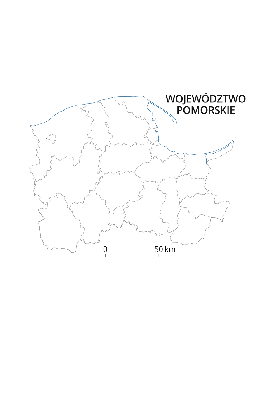 Mapy konturowe województw