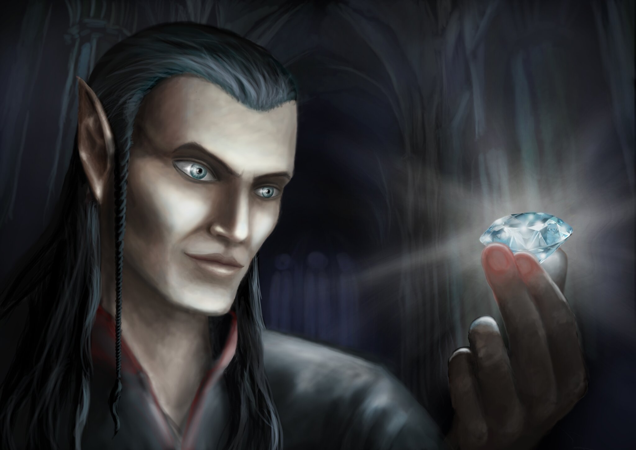 Feanor i jego dzieło Źródło: Maciej Kreska, Feanor i jego dzieło, licencja: CC BY 3.0.