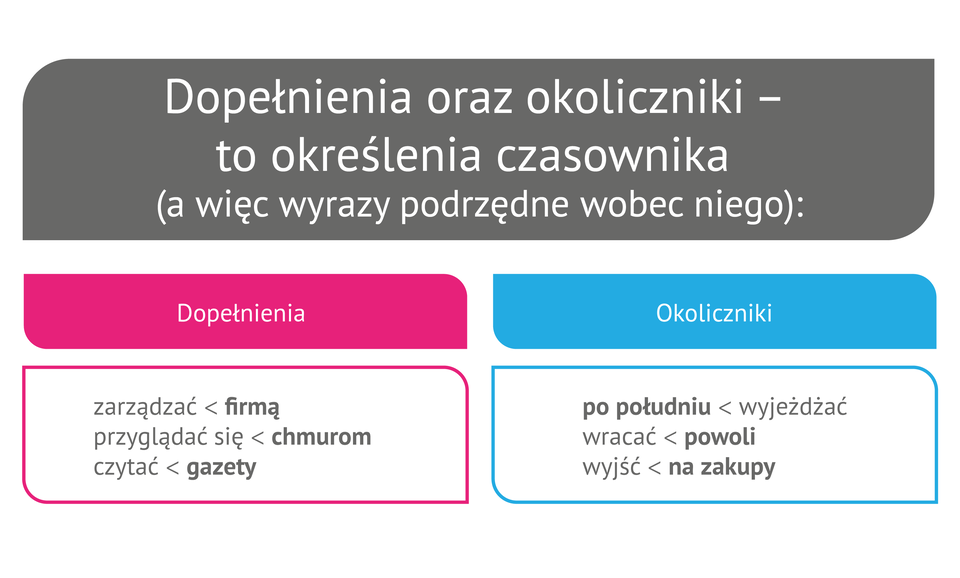 Dopełnienia oraz okoliczniki - wykres1