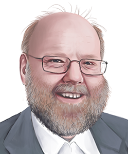Grafika przedstawiająca Iana Wilmuta