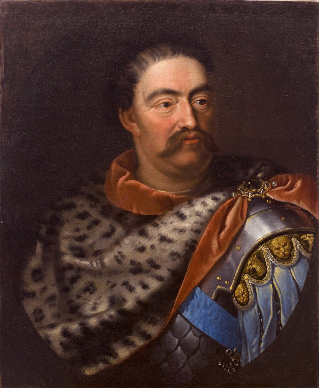 Jan III w skórze lamparciej