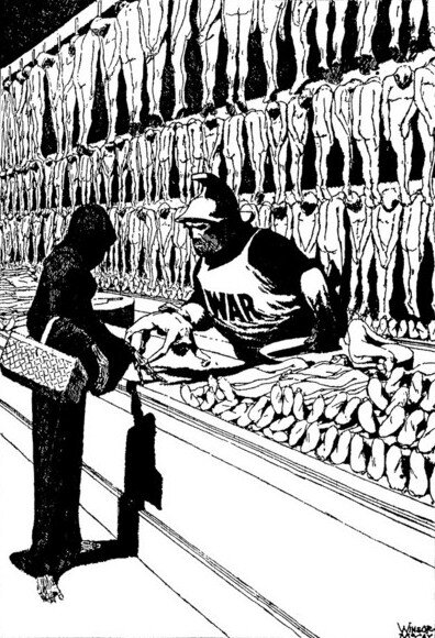Jej najlepszy klient Źródło: Winsor McCay, Jej najlepszy klient, 1917, domena publiczna.