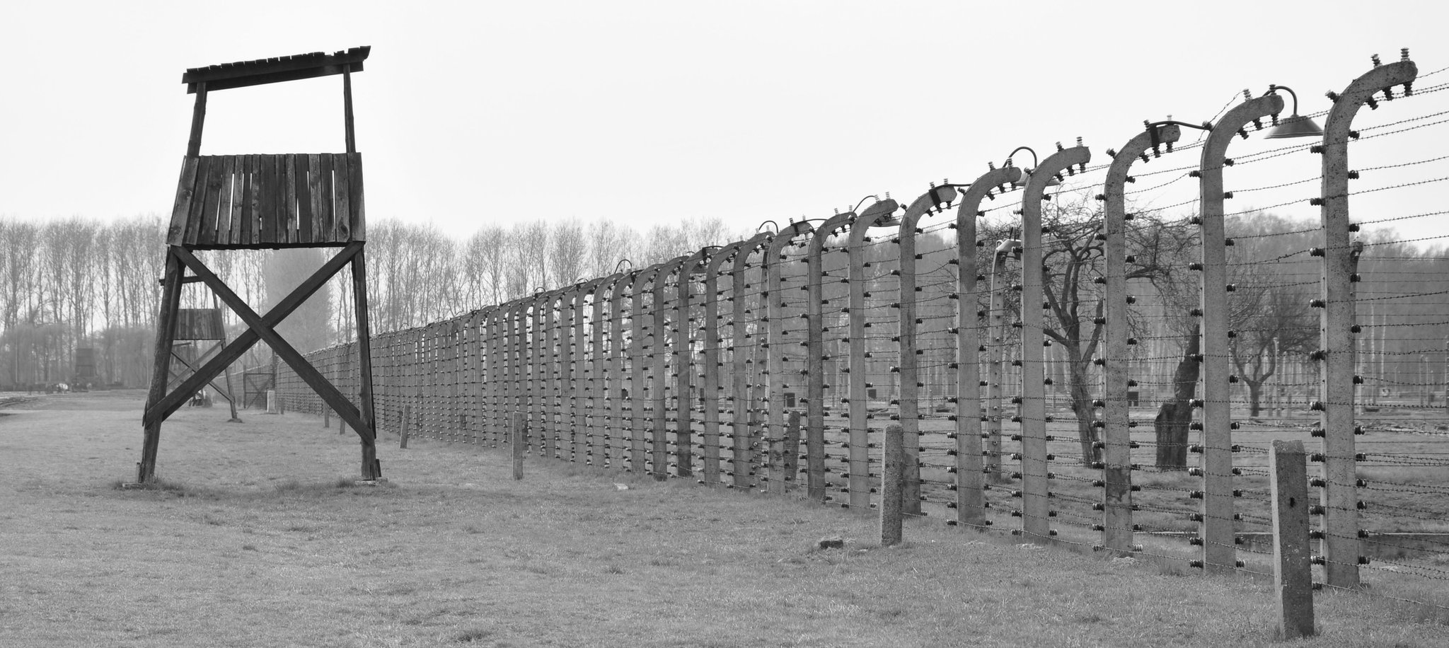 Dawny obóz koncentracyjny "Auschwitz-Birkenau” Dawny obóz koncentracyjny "Auschwitz-Birkenau” Źródło: Spitfire303, licencja: CC BY-SA 3.0.