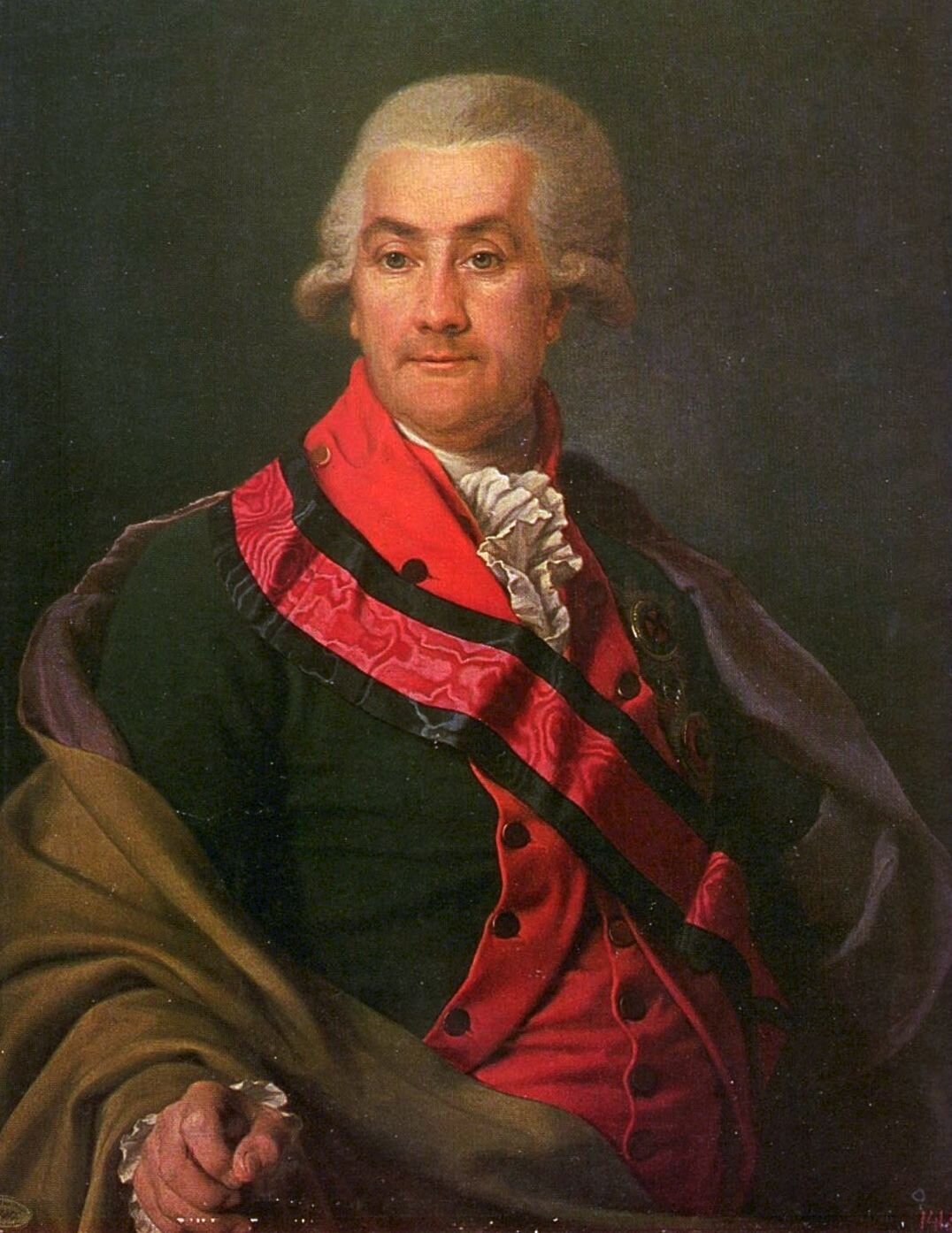 Portret ambasadora Josefa Igelströma (1737-1823) Źródło: Dmitry Grigorievich Levitzky, Portret ambasadora Josefa Igelströma (1737-1823), XVIII w., Olej, domena publiczna.
