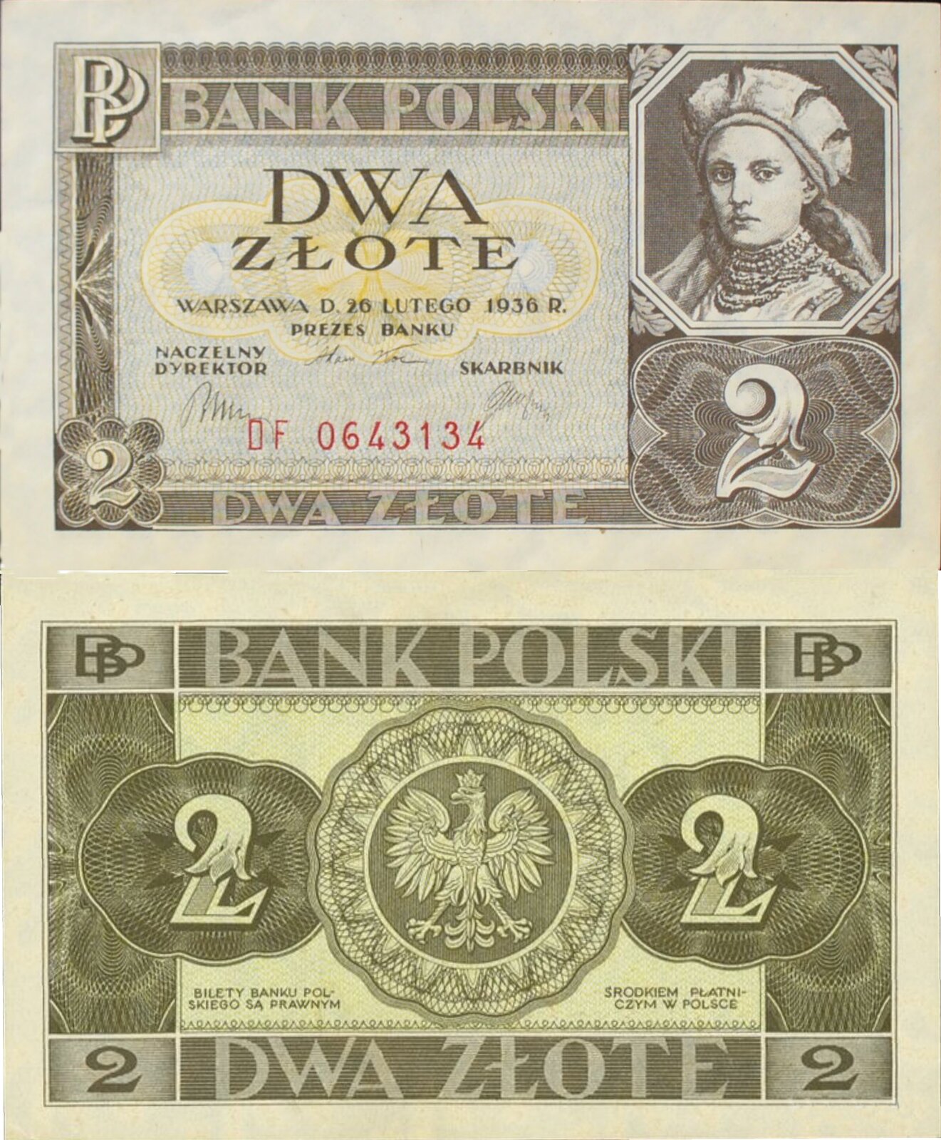Banknot polski Banknot polski Źródło: Bank Polski, licencja: CC 0.