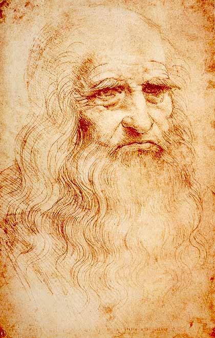 autoportret Leonarda da Vinci
