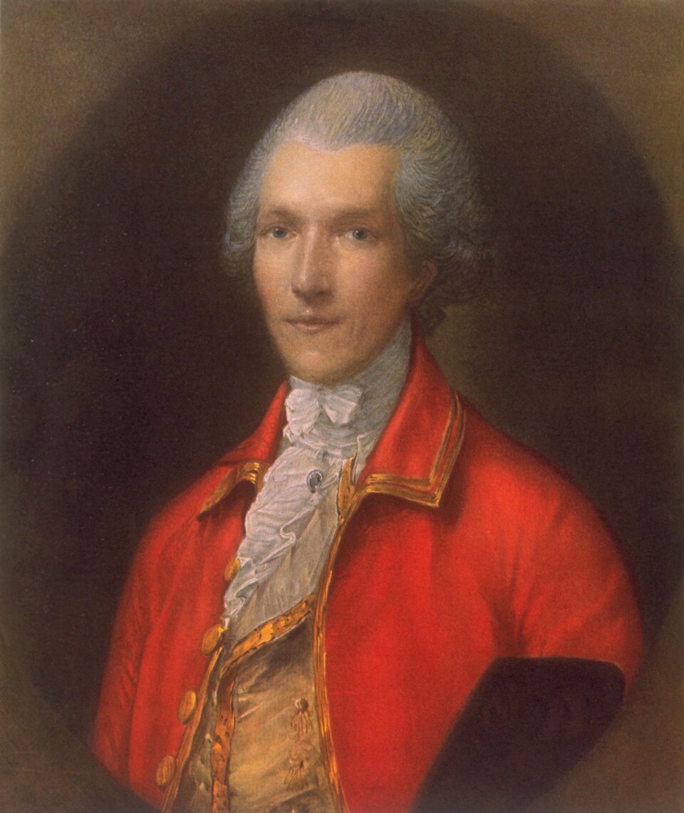 Hrabia Rumford Źródło: Thomas Gainsborough, Hrabia Rumford, 1783, olej na płótnie, Fogg Museum, domena publiczna.