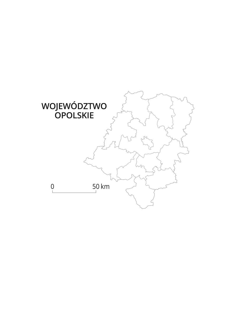 Mapy konturowe województw