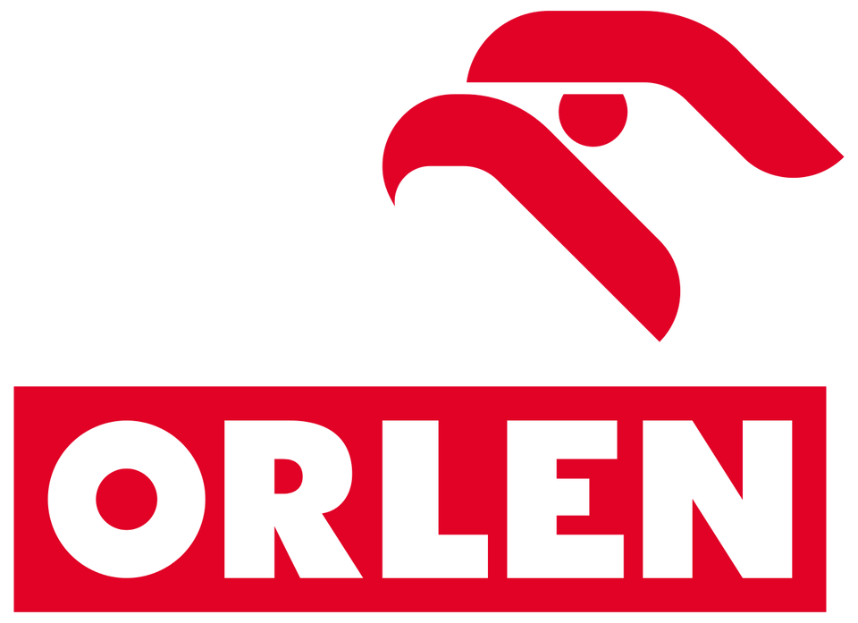 Logotyp Polskiego Koncernu Naftowego Orlen SA Logotyp Polskiego Koncernu Naftowego Orlen SA Źródło: domena publiczna.