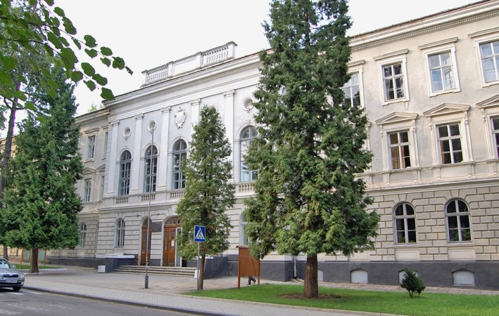 Drohobyckie gimnazjum, ujęcie współczesne Źródło: J. Naus, Drohobyckie gimnazjum, ujęcie współczesne, licencja: CC BY-SA 3.0.
