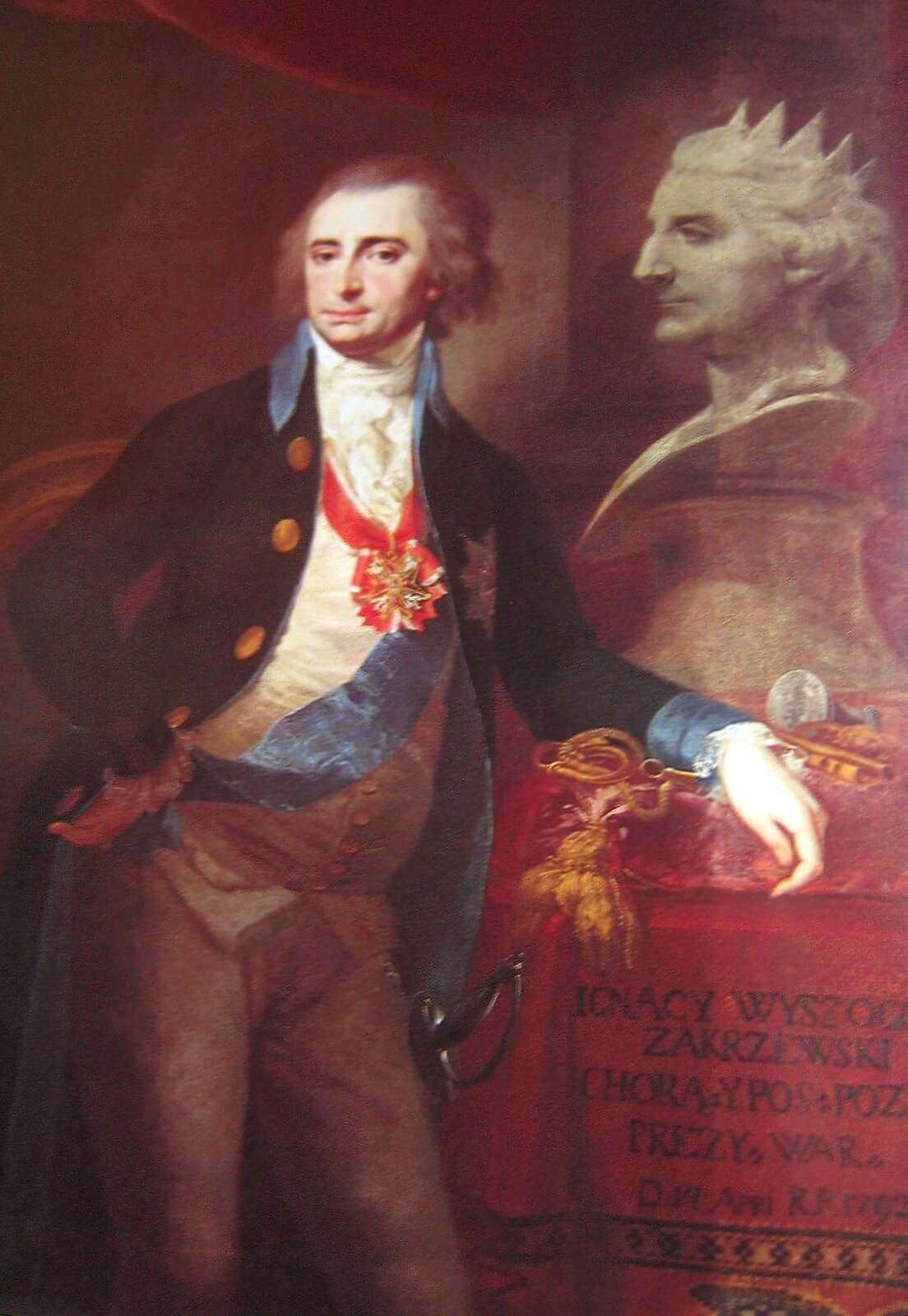 Ignacy Wyssogota Zakrzewski (1745-1802) Źródło: Józef Peszka, Ignacy Wyssogota Zakrzewski (1745-1802), 1792, domena publiczna.