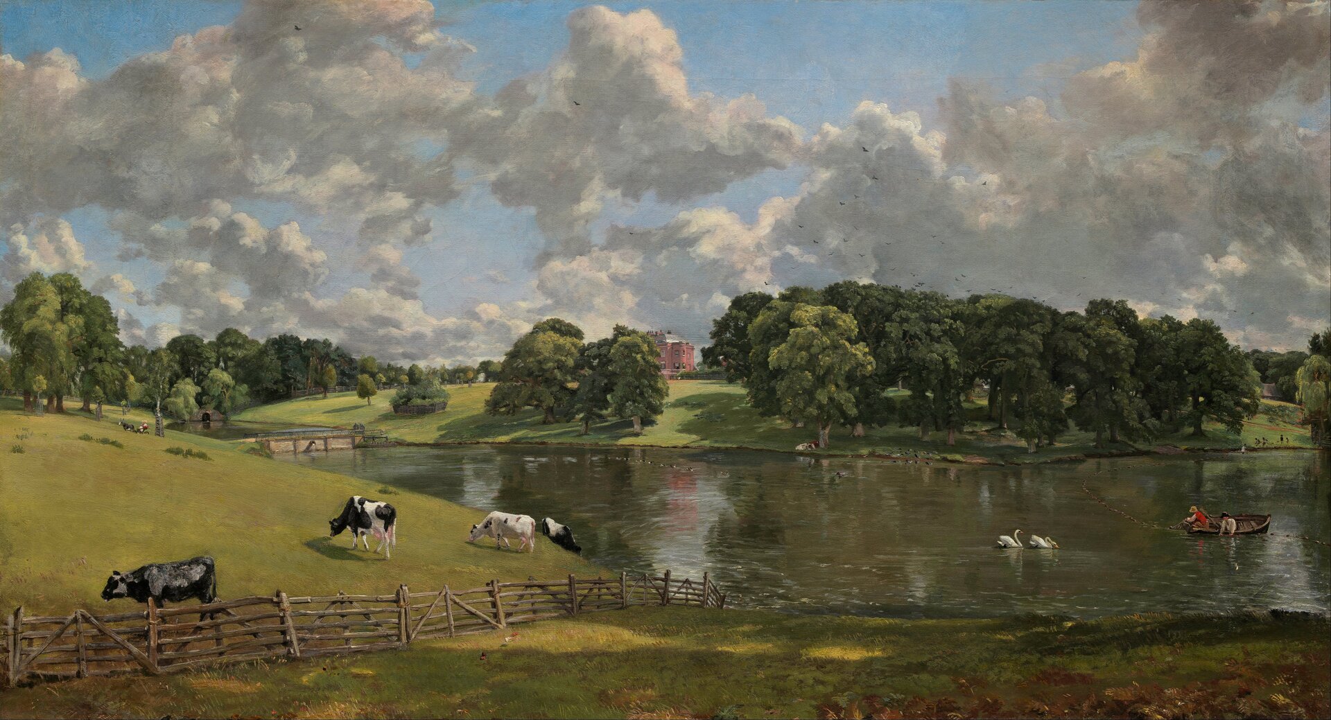 Park Wivenhoe Źródło: John Constable, Park Wivenhoe, 1816, olej na płótnie, National Gallery of Art, domena publiczna.