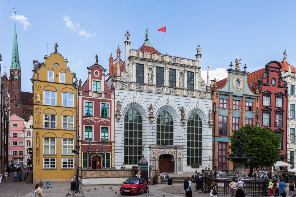 Gdańsk - Dwór Artusa Gdańsk - Dwór Artusa Źródło: Diego Delso, Wikimedia Commons, licencja: CC BY-SA 3.0.