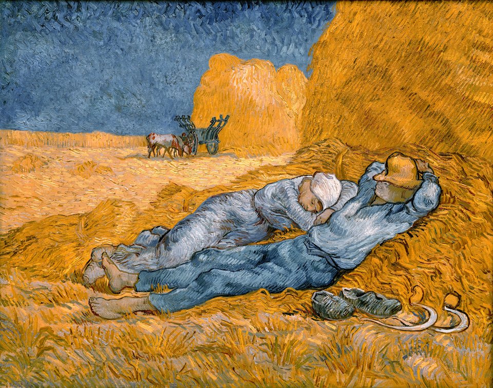 Vincent van Gogh , Południe Źródło: Xijky, Vincent van Gogh , Południe, olej na płótnie, Musée d'Orsay, licencja: CC 0.