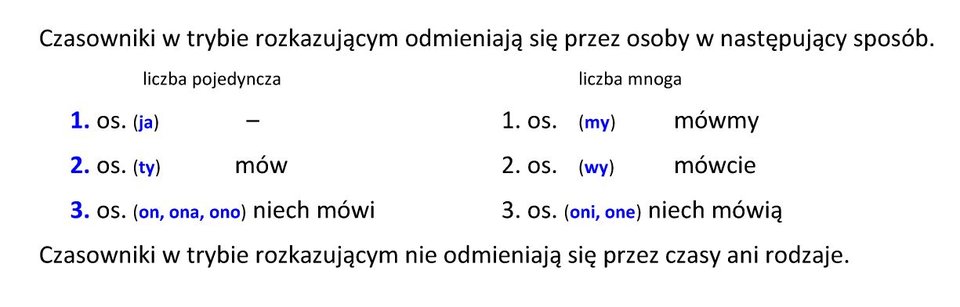 Tryb rozkazujący