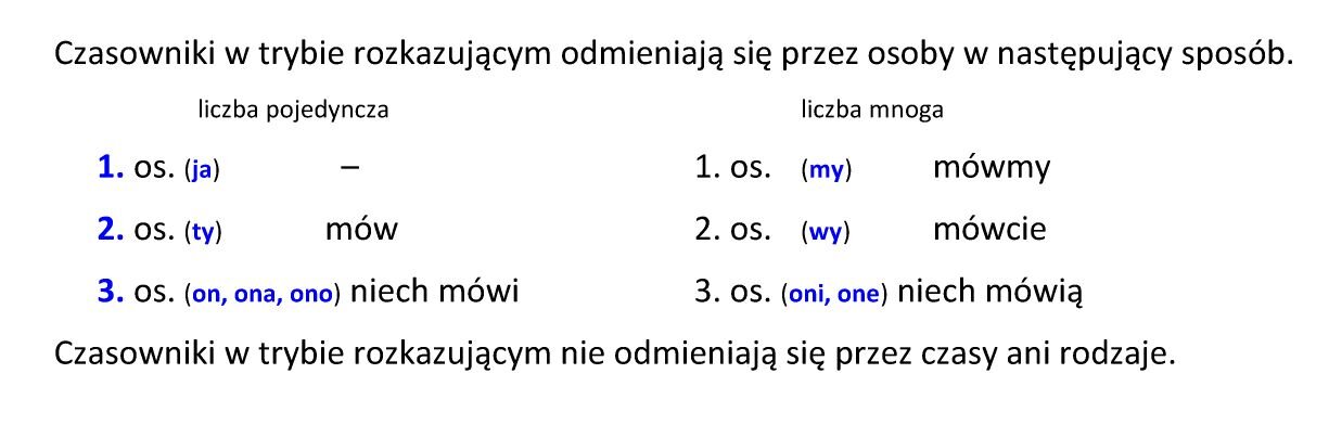 Tryb rozkazujący