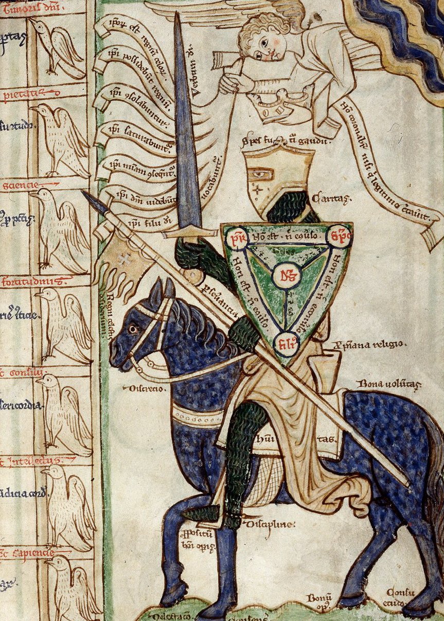 Summa de virtutibus et vitiis Źródło: Guilelmus Peraldus, Summa de virtutibus et vitiis, domena publiczna.