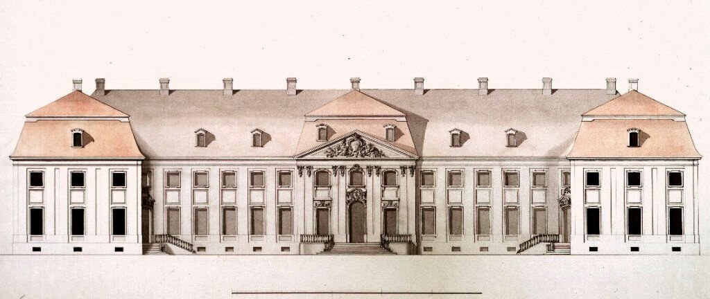 Nowy zamek w Grodnie Nowy zamek w Grodnie Źródło: domena publiczna.