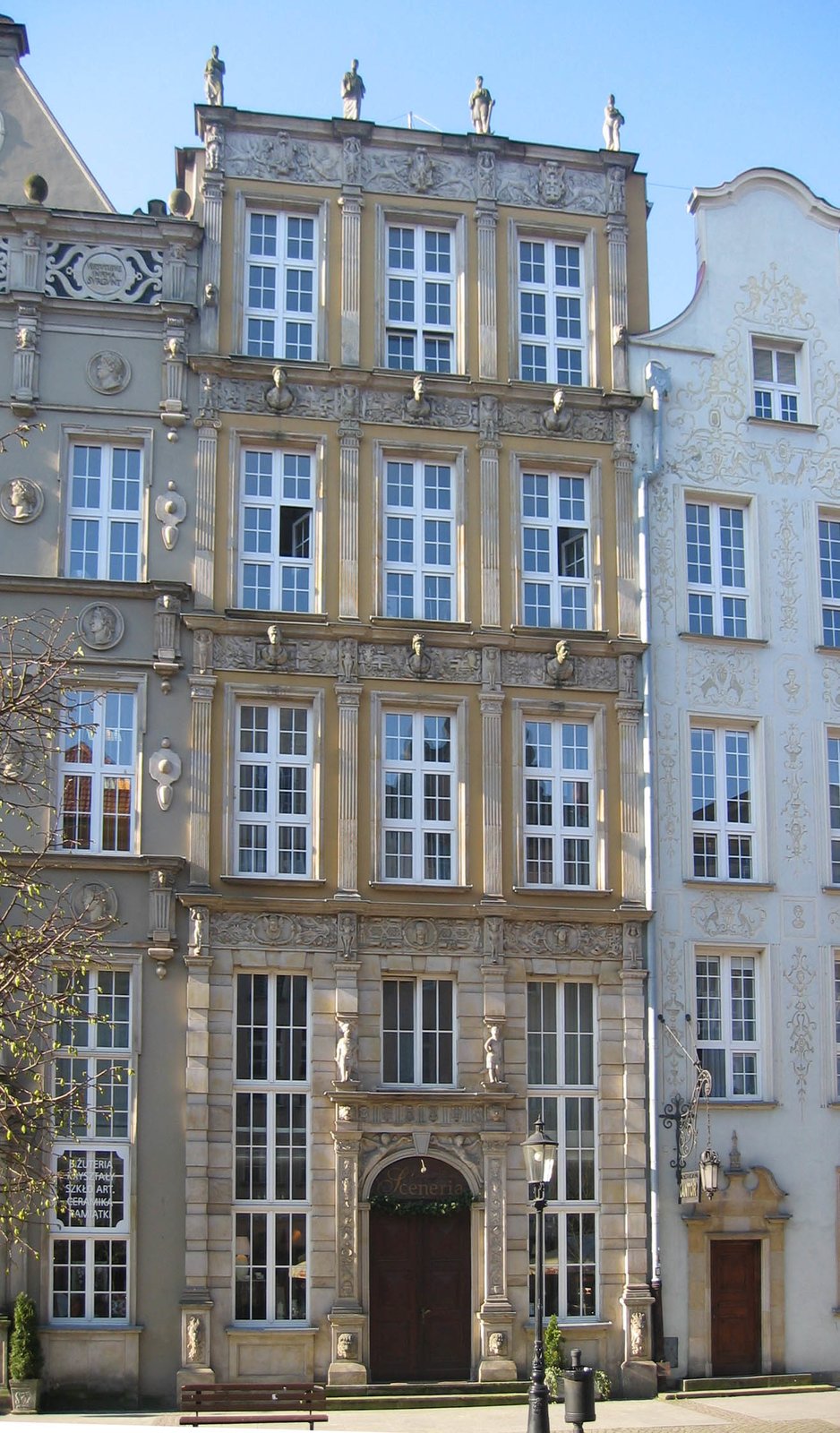 Gdańsk – kamienica Faberów Gdańsk – kamienica Faberów Źródło: Pumeks, domena publiczna.