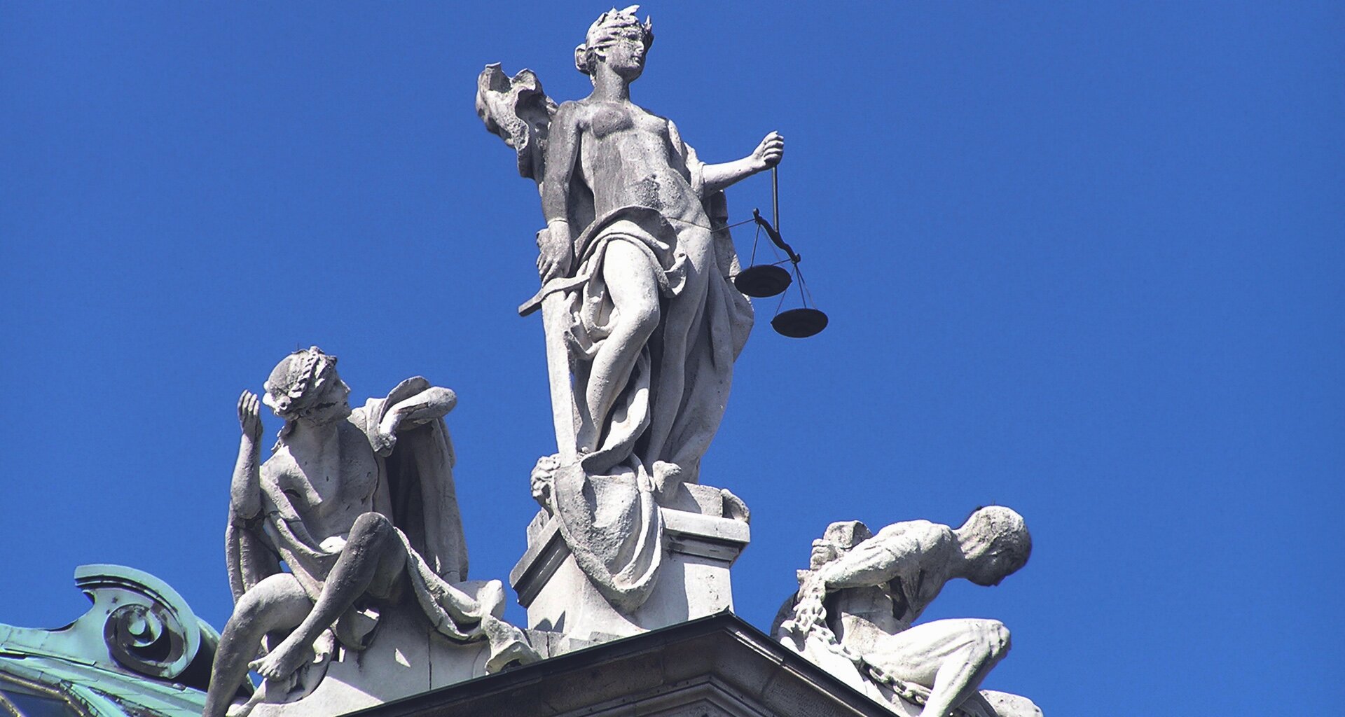 Temida, bogini sprawiedliwości Temida, bogini sprawiedliwości Źródło: licencja: CC 0.