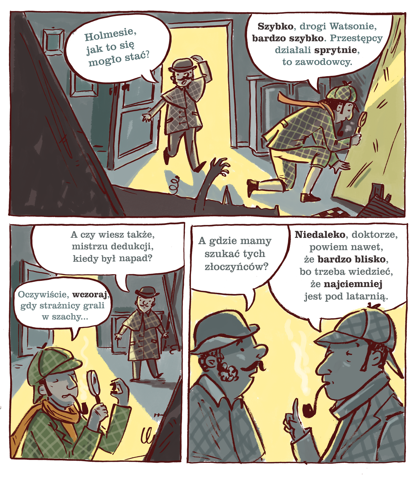komiks holmes i dr watson