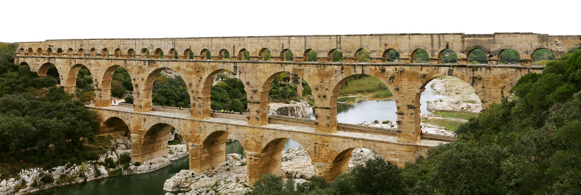 Rzymski akwedukt Pont du Gard we Francji Rzymski akwedukt Pont du Gard we Francji Źródło: Benh LIEU SONG, Wikimedia Commons, licencja: CC BY-SA 3.0.