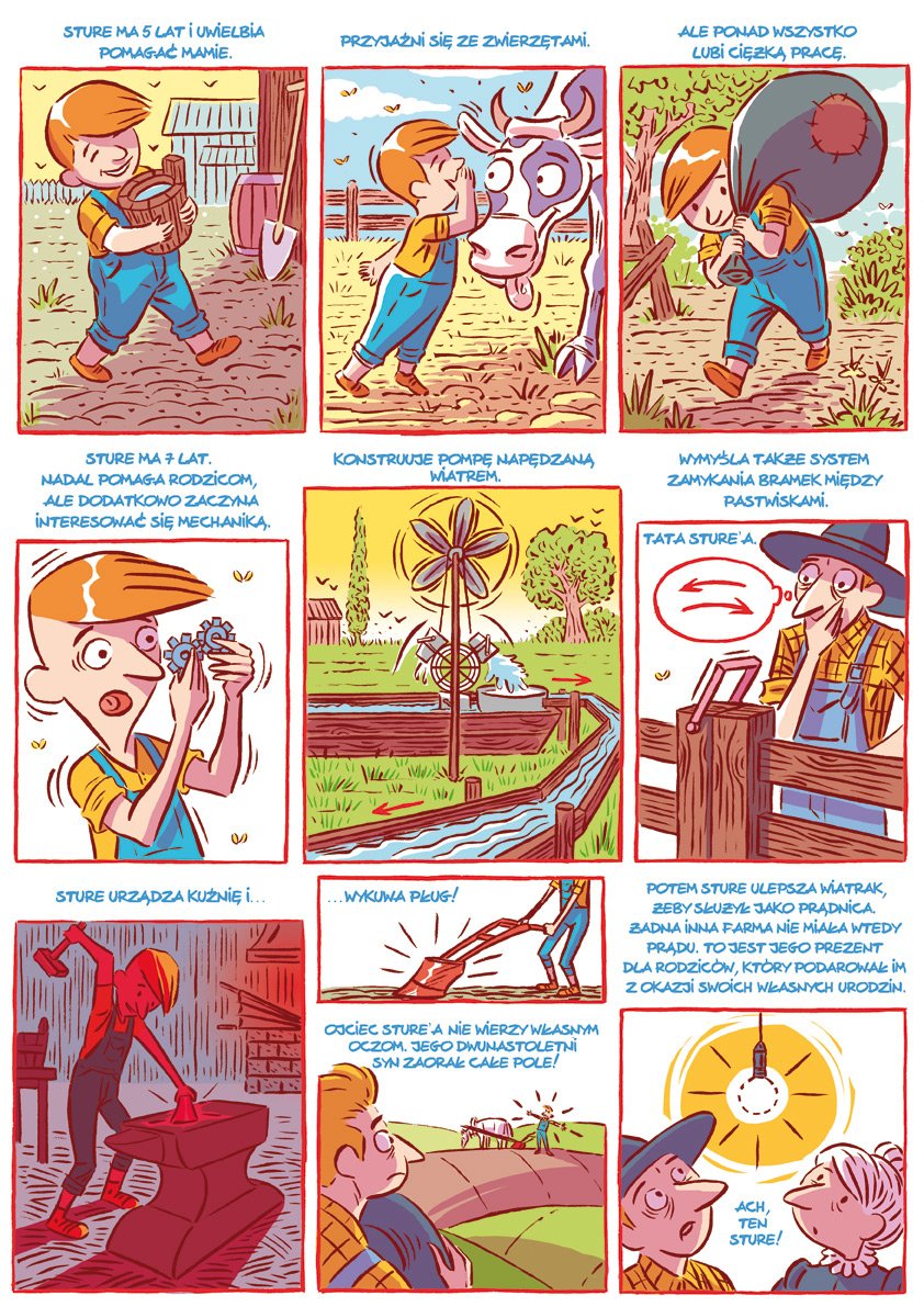 komiks wharton Źródło: Uniwersytet Wrocławski.