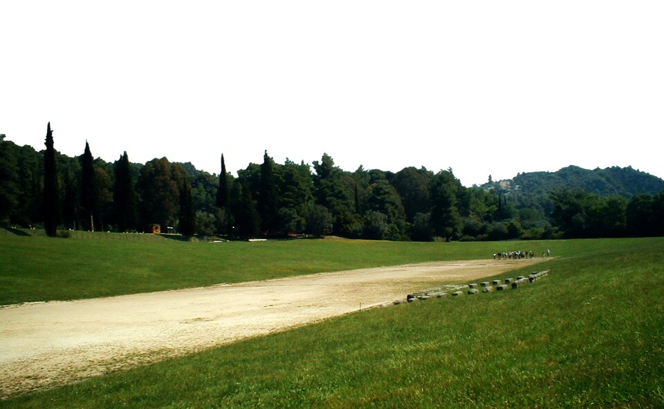 Stadion w Olimpii Stadion w Olimpii Źródło: domena publiczna.