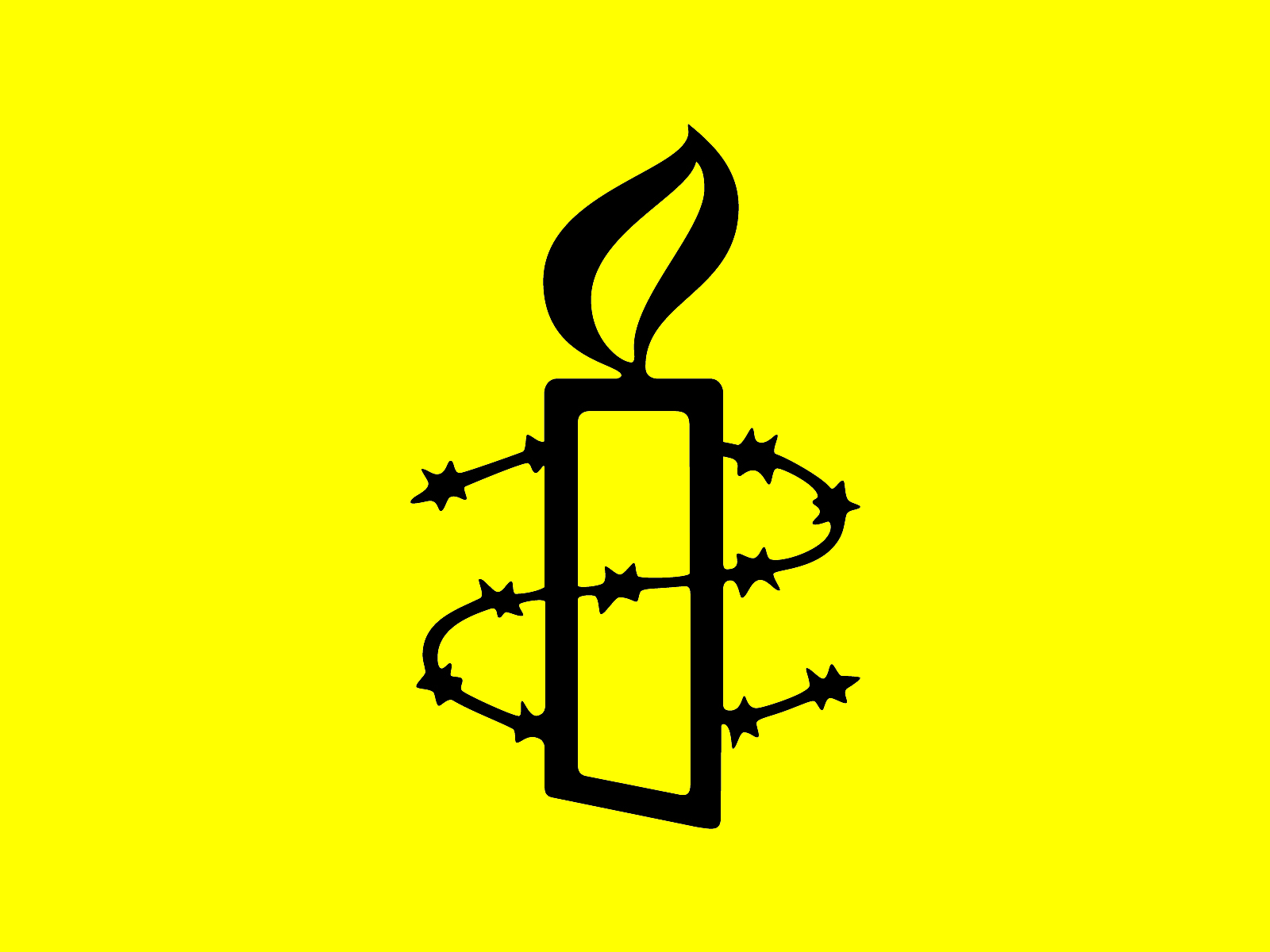 Logo Amnesty International Źródło: Amnesty International, Logo Amnesty International, licencja: CC 0.