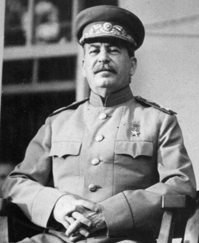 Józef Stalin Józef Stalin Źródło: U.S. Signal Corps photo., domena publiczna.