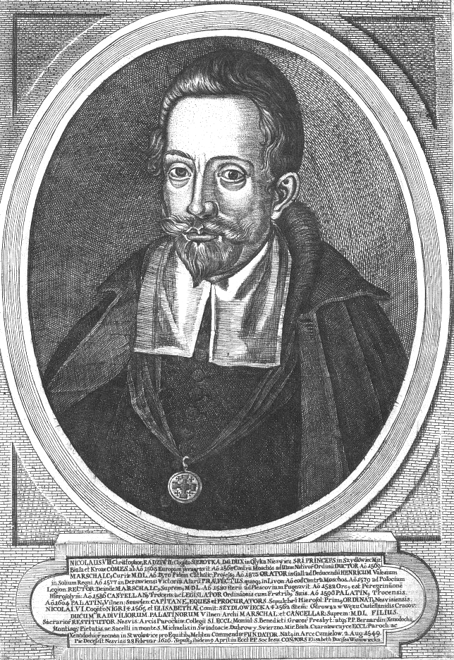 Portret Mikołaja Krzysztofa Radziwiłła Źródło: Marcin Franciszek Wobe, Portret Mikołaja Krzysztofa Radziwiłła, ok. 1758, domena publiczna.