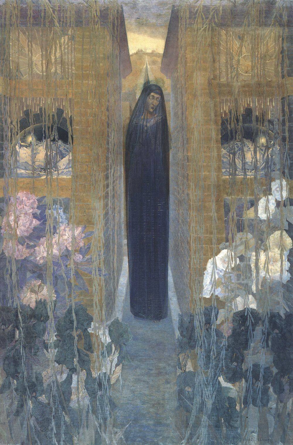 Ból Źródło: Carlos Schwabe, Ból, licencja: CC 0.