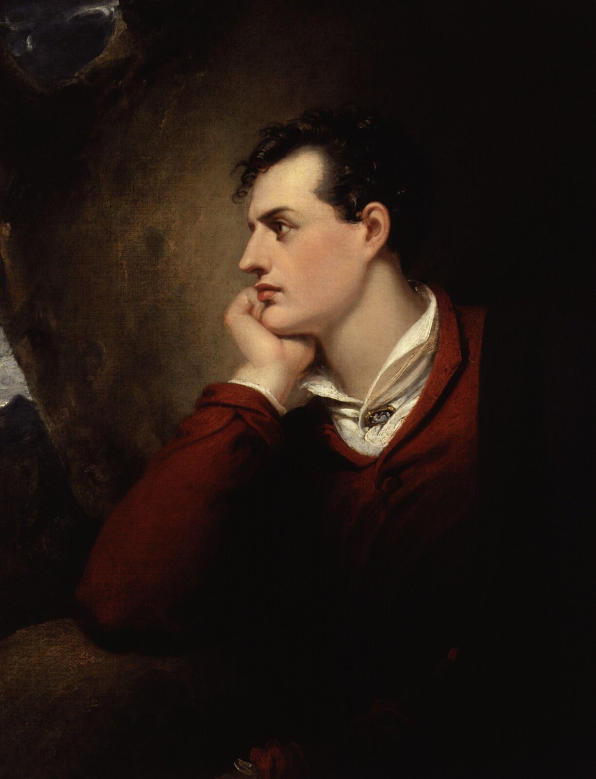 George Gordon Byron Źródło: Richard Westall, George Gordon Byron, 1813, domena publiczna.