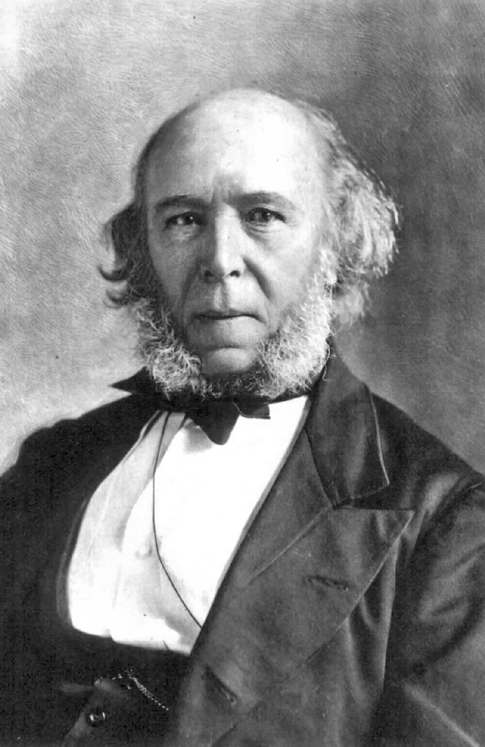 Herbert Spencer (1820–1903) Źródło: Herbert Spencer (1820–1903), domena publiczna.