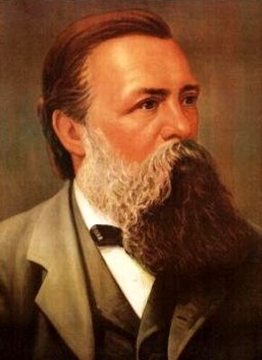 Friedrich Engels Fryderyk Engels (1820-1895). Źródło: Friedrich Engels, domena publiczna.