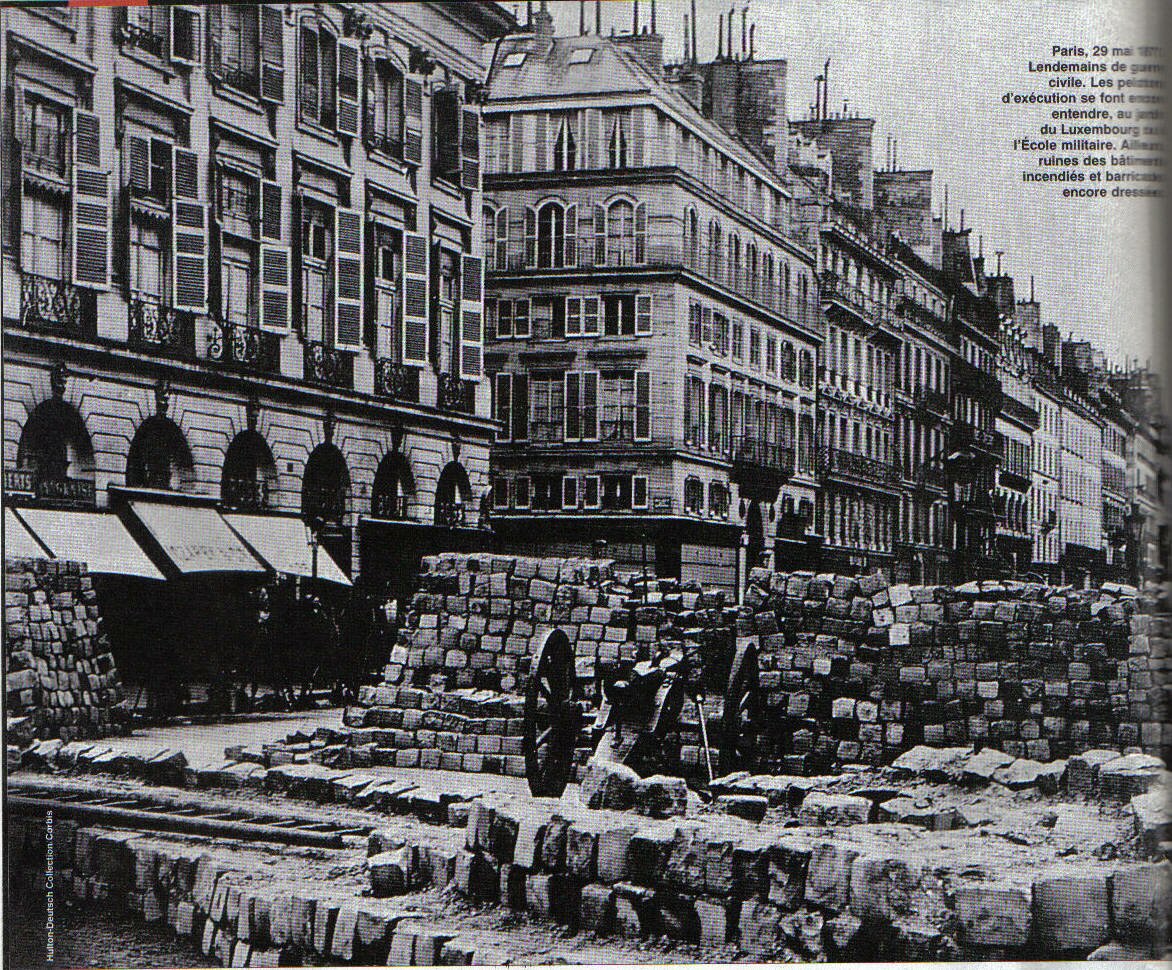 Komuna Paryska Źródło: Komuna Paryska, 1871, domena publiczna.
