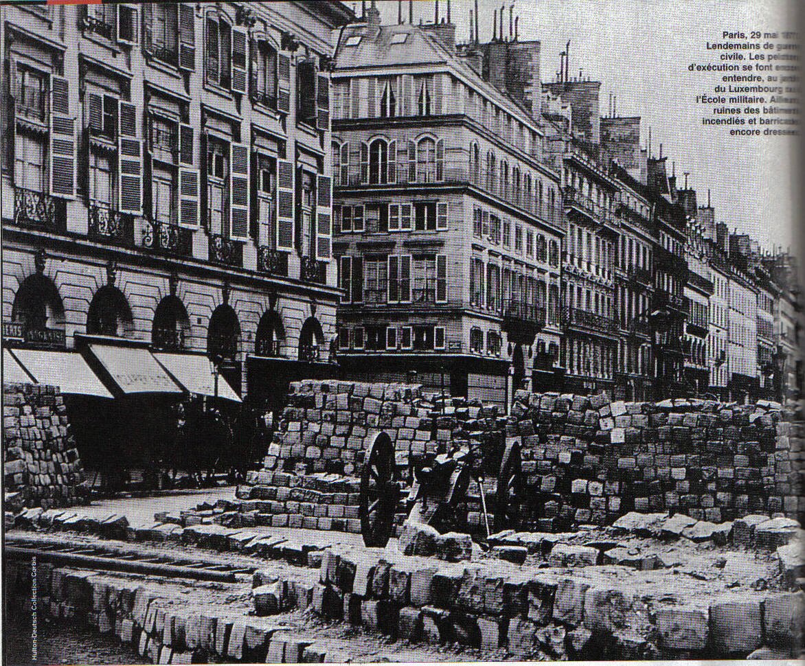 Komuna Paryska Źródło: Komuna Paryska, 1871, domena publiczna.