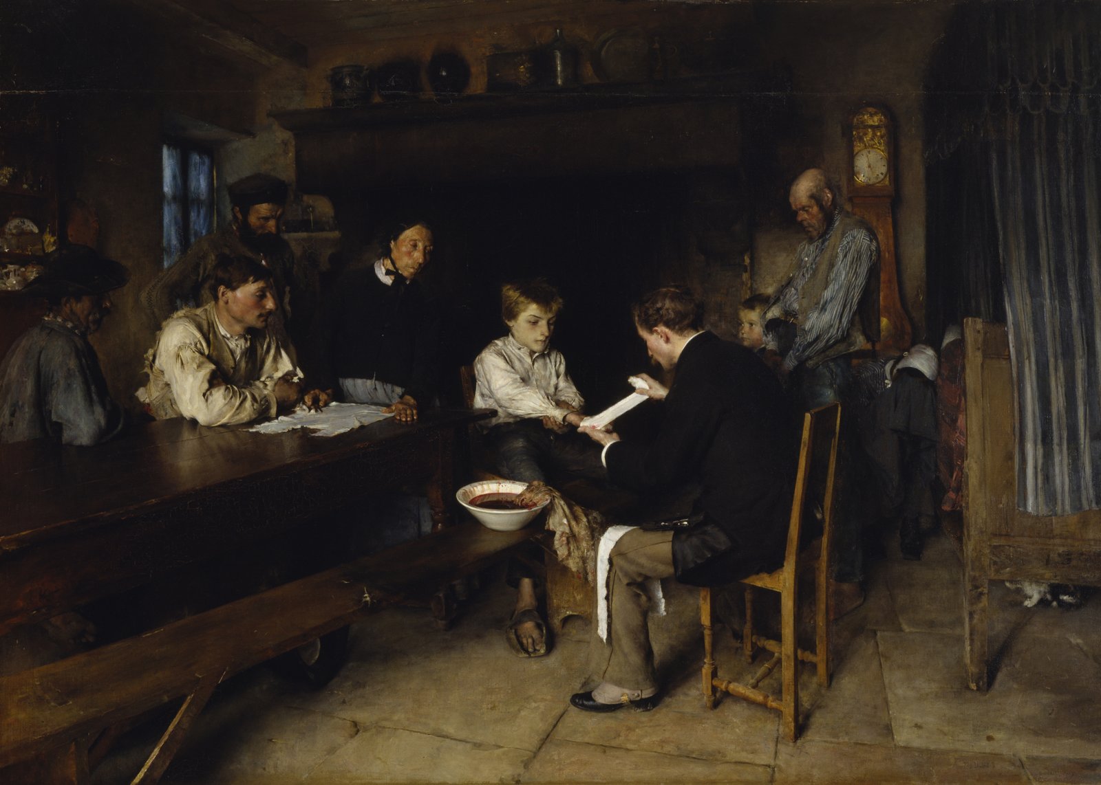 Wypadek Źródło: Pascal Dagnan-Bouveret, Wypadek, 1879, olej na płótnie, Walters Art Museum, domena publiczna.
