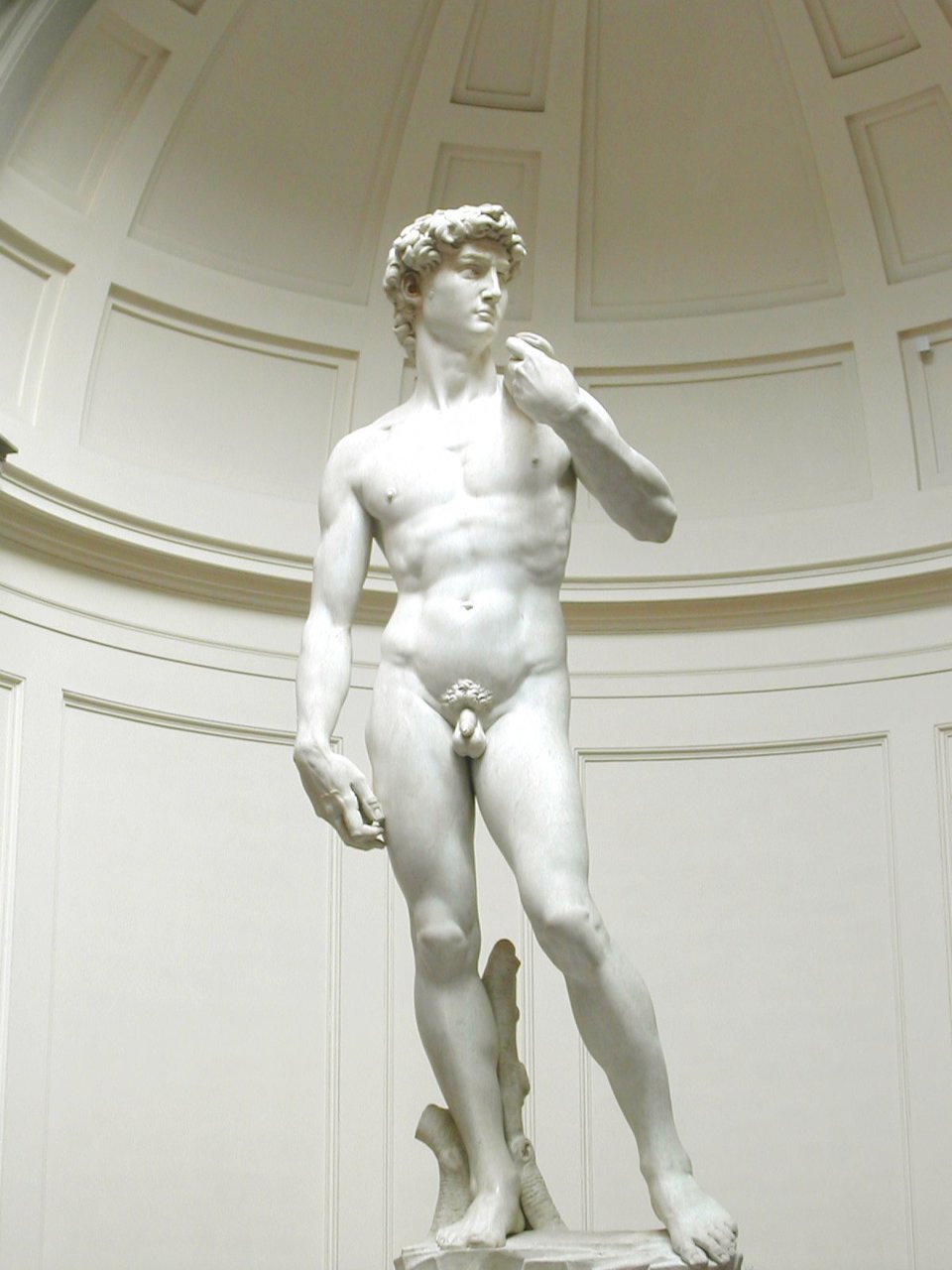 Michał Anioł – rzeźba przedstawiająca Dawida (1504) Michał Anioł – rzeźba przedstawiająca Dawida (1504) Źródło: David Gaya, Wikimedia Commons, licencja: CC BY-SA 3.0.