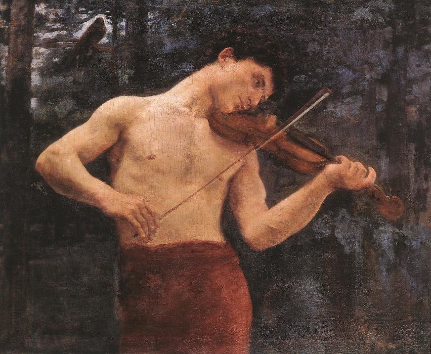 Orfeusz Źródło: Károly Ferenczy, Orfeusz, 1894, domena publiczna.