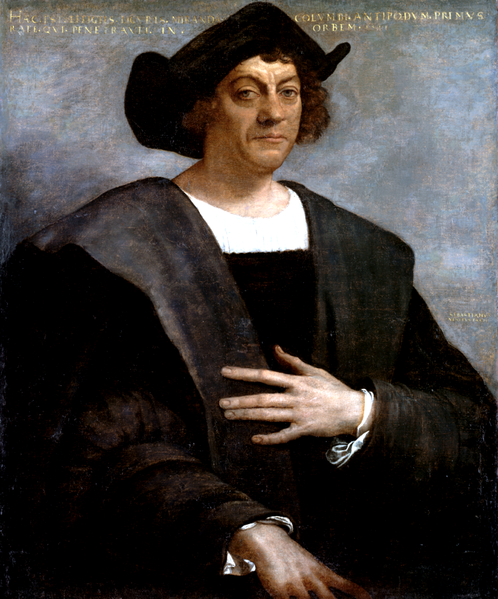 Krzysztof Kolumb Źródło: Sebastiano del Piombo, Krzysztof Kolumb, domena publiczna.
