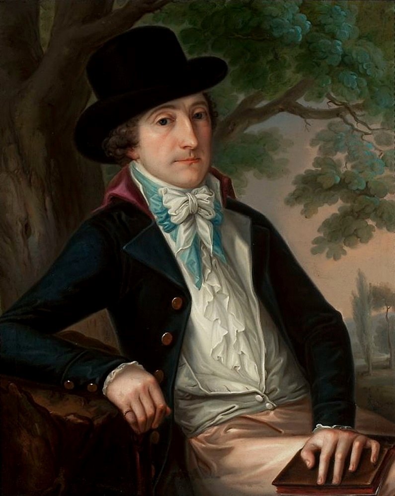 Portret Wojciecha Bogusławskiego Źródło: Józef Reichan, Portret Wojciecha Bogusławskiego, 1798, Olej na płótnie, Muzeum Narodowe w Warszawie, domena publiczna.