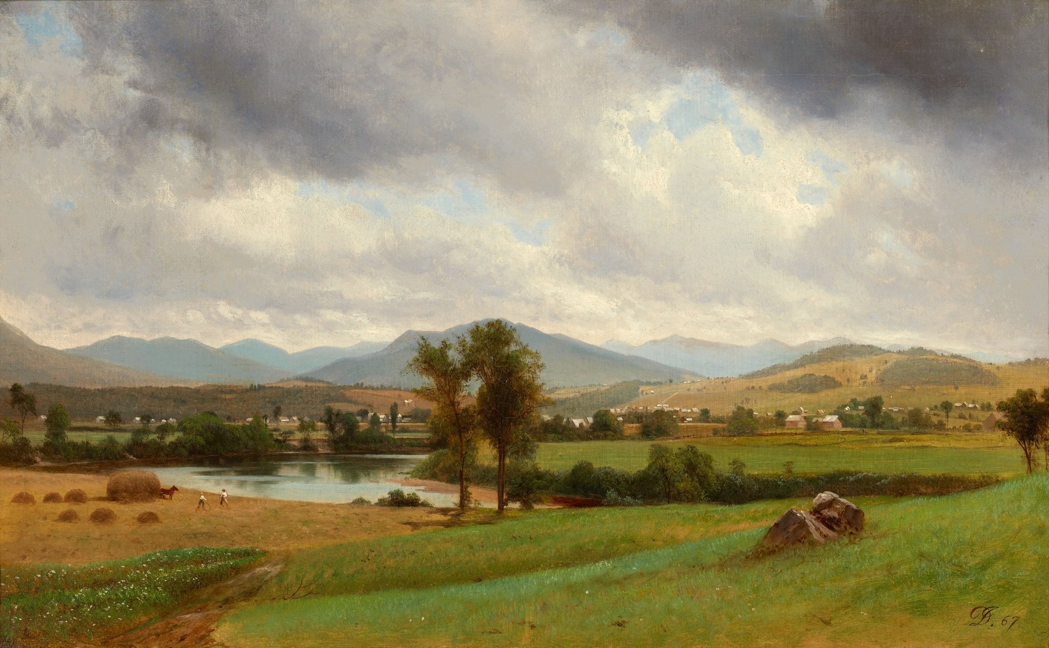 Bez tytułu Źródło: David Johnson, Bez tytułu, 1867, olej na płótnie, domena publiczna.