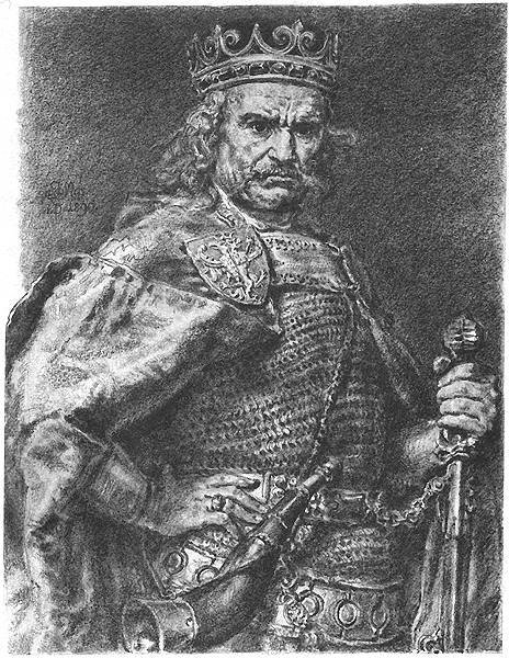 Władysław Łokietek Władysław Łokietek Źródło: Jan Matejko, domena publiczna.
