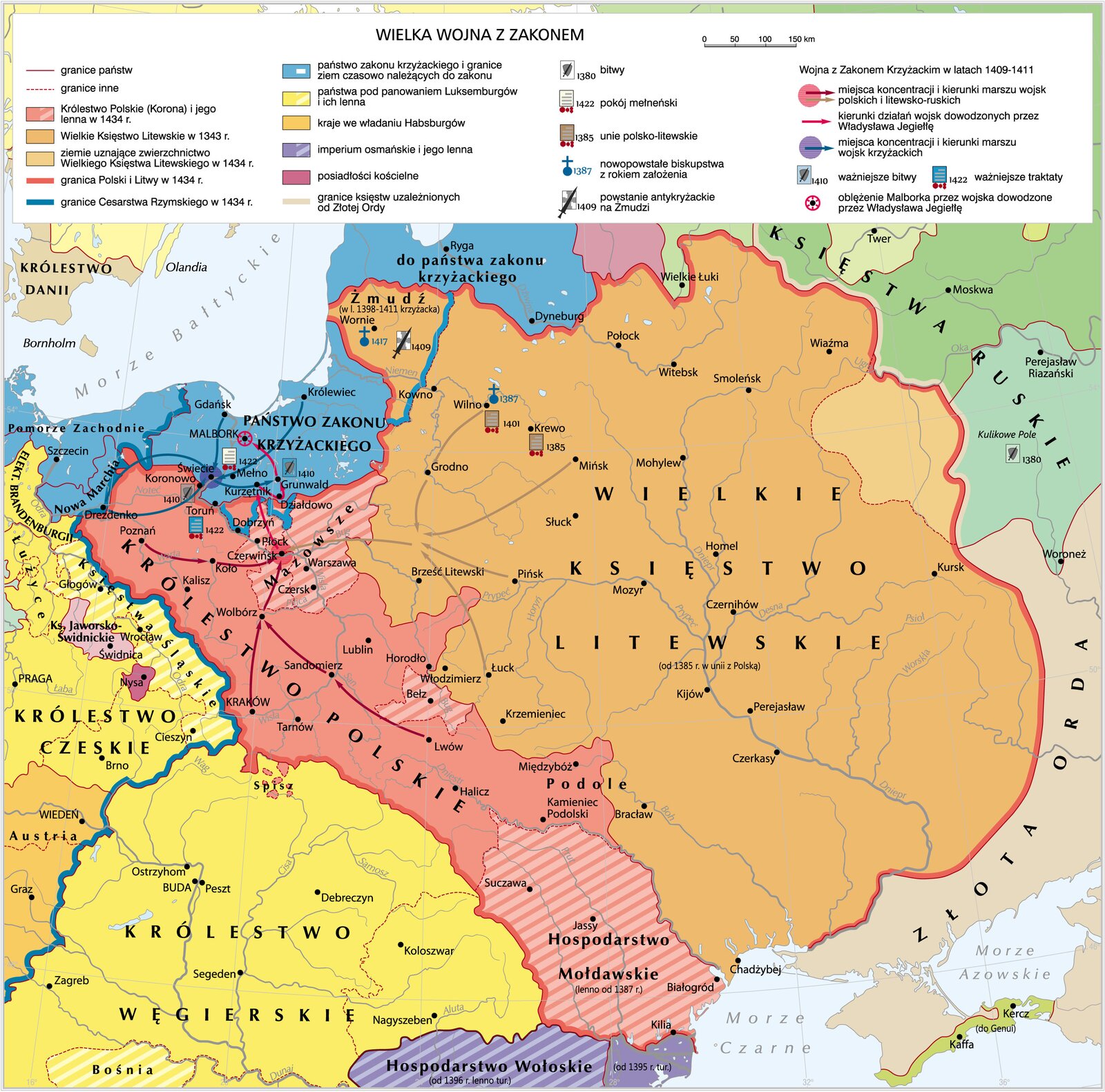 wielka wojna z zakonem