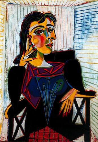 Portret Dory Maar Źródło: Pablo Picasso, Portret Dory Maar, 1937, olej na płótnie, Musée Picasso, Paryż.