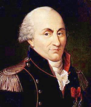 Zdjęcia przedstawiają portret Charles Augustin de Coulomb’a. Mężczyzna w wieku około czterdzieści pięć lat. Blada cera. Czoło wysokie z widocznymi dużymi zakolami. Siwe włosy zaczesane do tyłu. Mocno kręcone nad uszami. Nos wyrazisty. Mężczyzna ubrany w czarny mundur z pagonami na ramionach. Po lewej stronie na piersi zawieszony order na czerwonej kokardce.