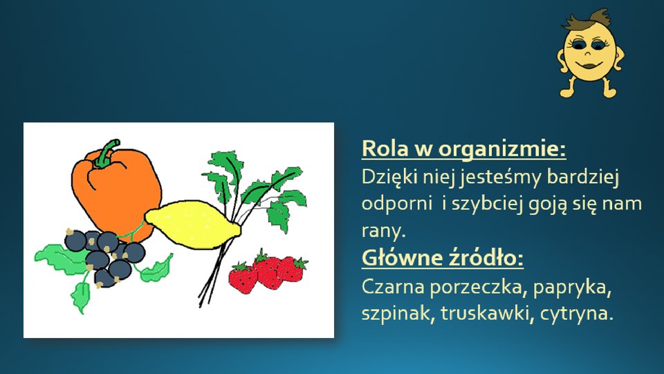 Zrzut slajdu z dołączonym tekstem